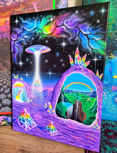Load image into Gallery viewer, Canvas Print of The Crystal Realm