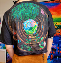 Load image into Gallery viewer, Into the Forest Cotton Crop Tee