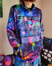 Load image into Gallery viewer, Custom Cosmic Patch Hoodie- MADE TO ORDER