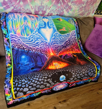 Load image into Gallery viewer, Throw Blanket of Escaping the Illusion of Hell