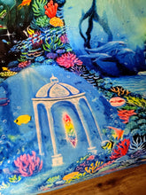 Load image into Gallery viewer, Throw Blanket of Aquatic Dreams