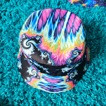 Load image into Gallery viewer, Reversible Bucket Hat- Euphoria/Monochrome
