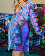 Load image into Gallery viewer, Neon Candy Mesh Kimono