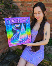 Load image into Gallery viewer, Temple of Light Original Painting and Frame