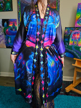 Load image into Gallery viewer, Celestara Satin Kimono