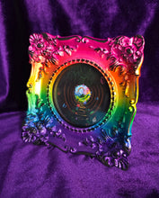 Load image into Gallery viewer, Rainbow Painted Frame- Into the Forest Print