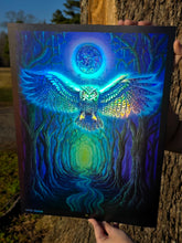 Load image into Gallery viewer, Limited Edition Lunar Oracle Holographic Print