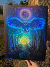 Load image into Gallery viewer, Limited Edition Lunar Oracle Holographic Print