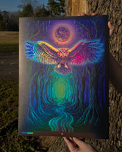 Load image into Gallery viewer, Limited Edition Lunar Oracle Holographic Print