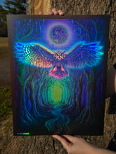 Load image into Gallery viewer, Limited Edition Lunar Oracle Holographic Print