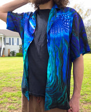 Load image into Gallery viewer, Lunar Oracle Rayon Button Up Shirt