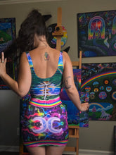 Load image into Gallery viewer, Mystic Moon Braided Mini Dress