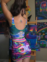 Load image into Gallery viewer, Mystic Moon Braided Mini Dress