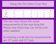 Load image into Gallery viewer, Haunted Manor Cotton Crop Tee