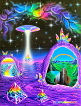 Load image into Gallery viewer, The Crystal Realm Original Painting