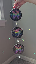 Load and play video in Gallery viewer, Hand Painted Suncatcher (3 options)