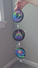 Load and play video in Gallery viewer, Hand Painted Suncatcher (3 options)