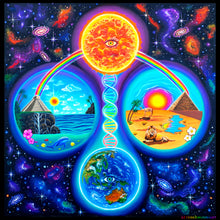 Load image into Gallery viewer, Tapestry of Cosmic Connection