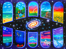 Load image into Gallery viewer, Windows of the Soul Original Painting