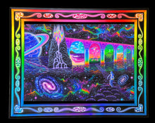 Load image into Gallery viewer, Prismatic Crystal Frame ~ with your choice of print