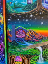 Load image into Gallery viewer, The Joyful Journey Original Painting (Interactive with Working Doors)