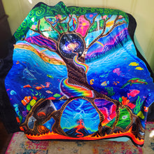 Load image into Gallery viewer, Throw Blanket of Journey Into the All-Knowing Eye