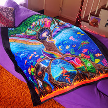 Load image into Gallery viewer, Throw Blanket of Journey Into the All-Knowing Eye