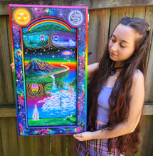 Load image into Gallery viewer, The Joyful Journey Original Painting (Interactive with Working Doors)