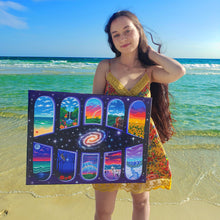 Load image into Gallery viewer, Windows of the Soul Original Painting