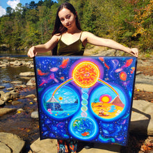 Load image into Gallery viewer, Tapestry of Cosmic Connection