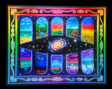 Load image into Gallery viewer, Prismatic Crystal Frame ~ with your choice of print