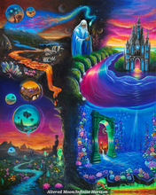 Load image into Gallery viewer, Limited Edition Canvas Print of Primordial Paradigm (Collab with Infinite Horizon Art)
