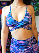 Load image into Gallery viewer, Indigo Dreams Wrap Top (Pre Order)
