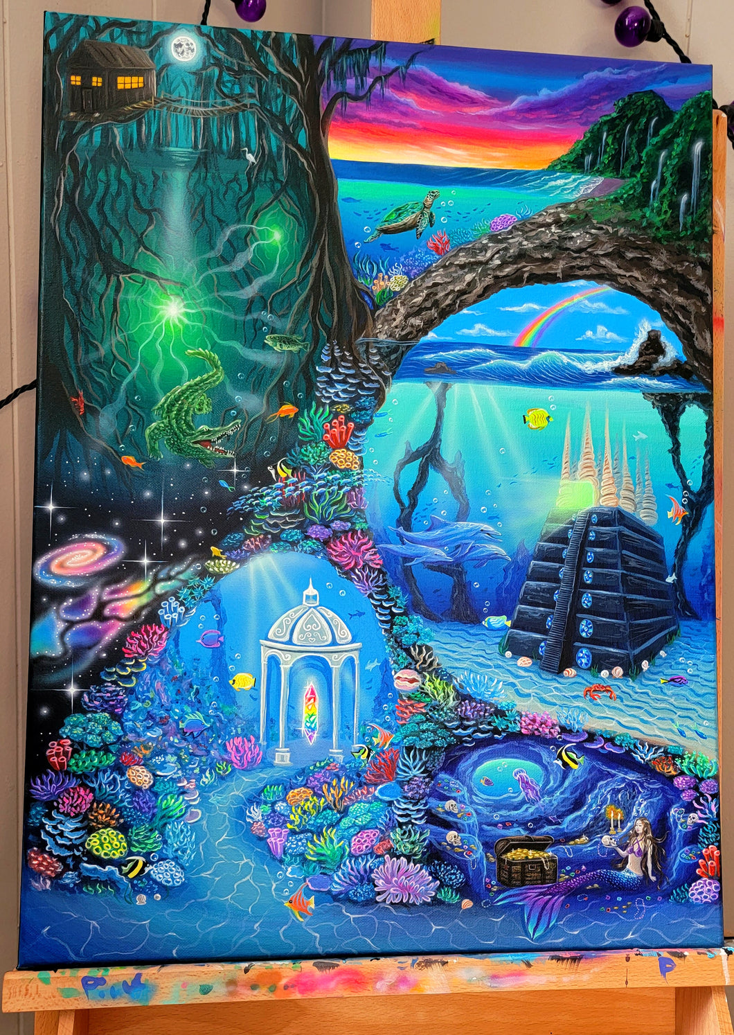 Aquatic Dreams Original Painting