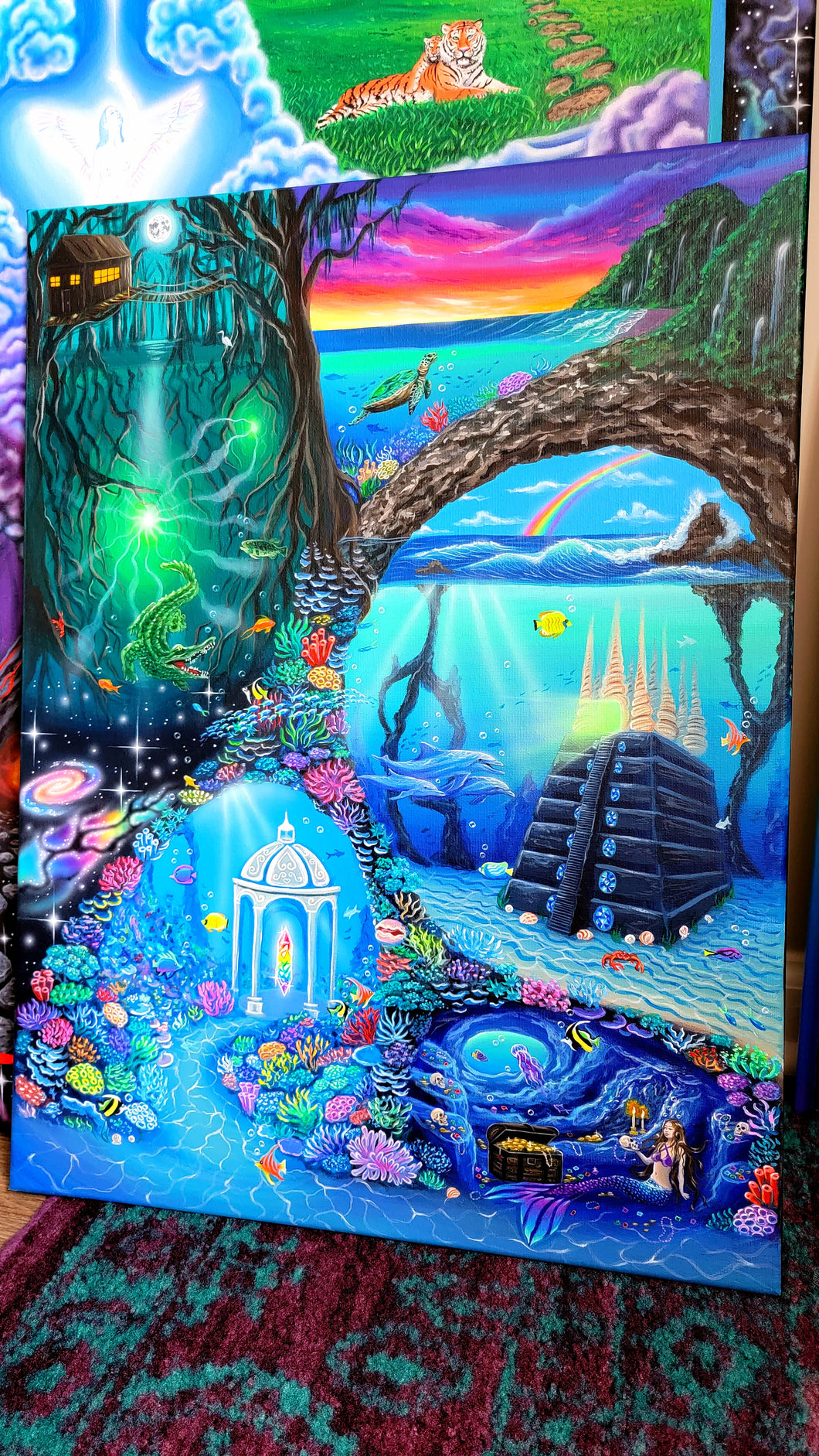 Canvas Print of Aquatic Dreams