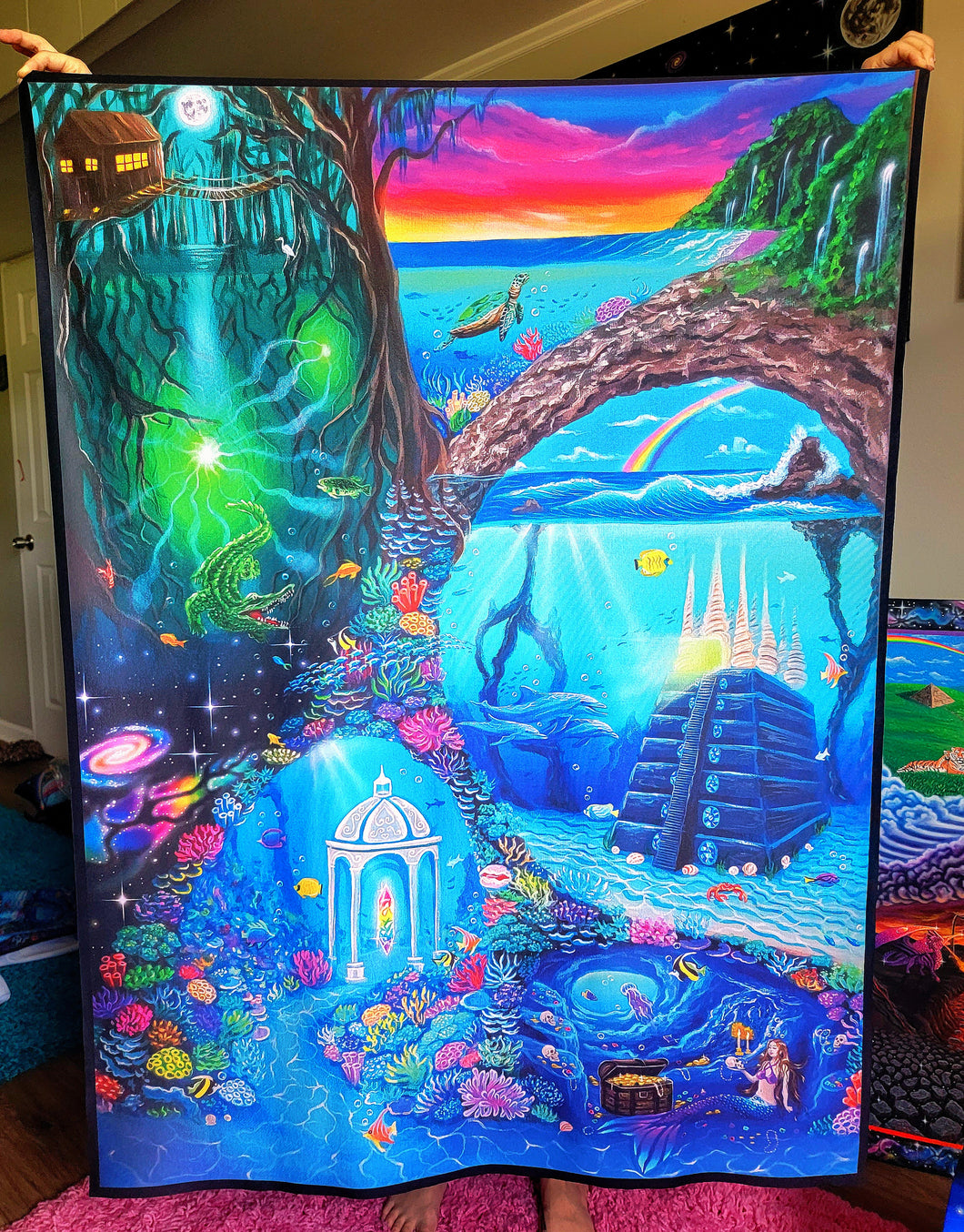 Tapestry of Aquatic Dreams