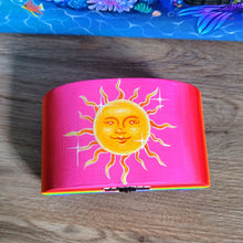 Load image into Gallery viewer, Mini Rainbow Painted Box
