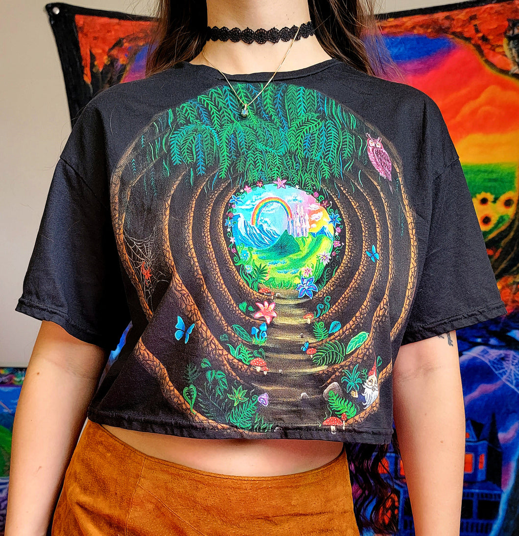 Into the Forest Cotton Crop Tee