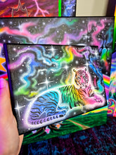 Load image into Gallery viewer, Cosmic Tiger Original Painting
