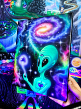 Load image into Gallery viewer, Messages from the Galactic Mushroom Original Painting
