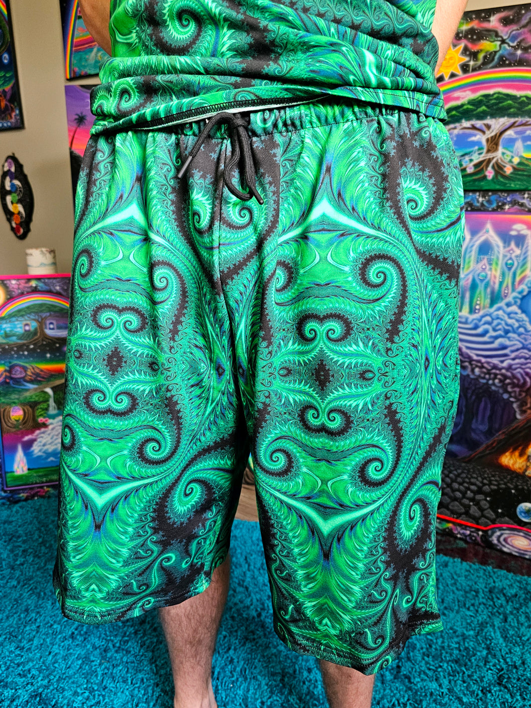 Emerald Enchantment Men's Shorts