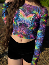 Load image into Gallery viewer, Butterfly Bliss Mesh Top
