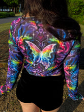 Load image into Gallery viewer, Butterfly Bliss Mesh Top
