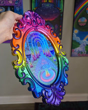 Load image into Gallery viewer, Prismatic Gates - frame and holographic print.
