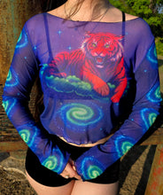 Load image into Gallery viewer, Untamed Aura Mesh Top
