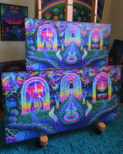 Load image into Gallery viewer, Misprint Cosmic Garden Canvas
