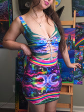 Load image into Gallery viewer, Mystic Moon Braided Mini Dress
