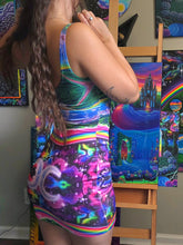 Load image into Gallery viewer, Mystic Moon Braided Mini Dress
