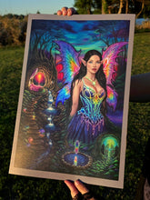 Load image into Gallery viewer, Weaver of the Secret Path | Limited Edition Holographic Print
