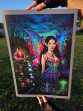 Load image into Gallery viewer, Weaver of the Secret Path | Limited Edition Holographic Print
